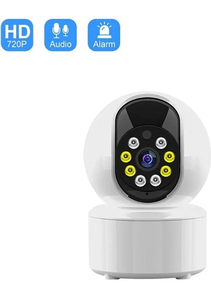 Wifi Kablosuz 1080P 2.4ghz + 5ghz 360° Hareket Izleme Sesli Cctv Ağ Ev Güvenlik Mini Ip Kamera CMR23