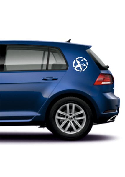 Army Star Punisher Detaylı Sticker (Model3) fiyatları