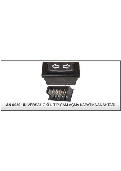 Cam Kaldırma Anahtar Üniversal Oklu Tip 7700676698 AN0020