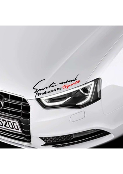 Sports Mind Producad By Sport Sticker, Oto Etiket, Araç Çıkartma, Araba Tuning, Modifiye