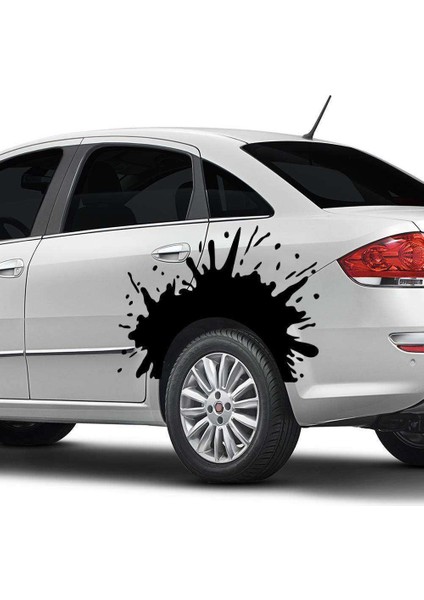 Çamurluk Sıçrama Efekti Oto Sticker, Etiket, Araba, Aksesuar, Tuning, Modifiye