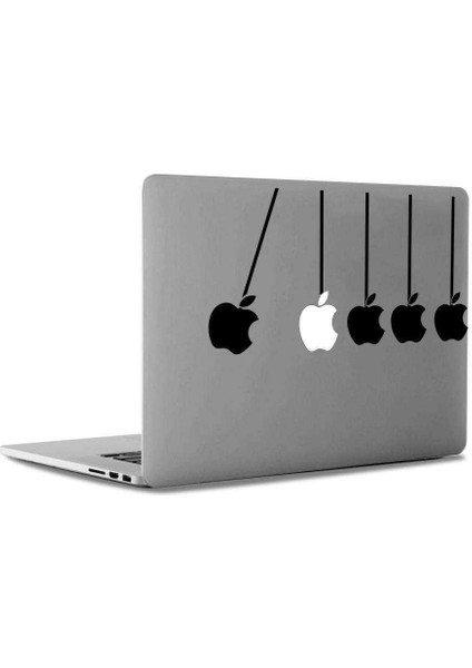 Newton Balans Beşiği Mac Book Laptop Sticker, Etiket, Çıkartma