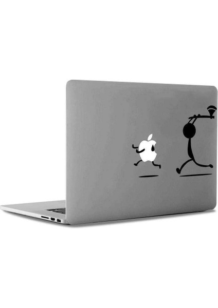 Baltalı Adam Mac Book Laptop Sticker, Etiket, Çıkartma
