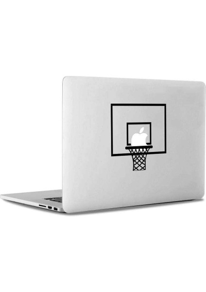 Basket Potası, Sporcu Mac Book Laptop Sticker, Etiket, Çıkartma