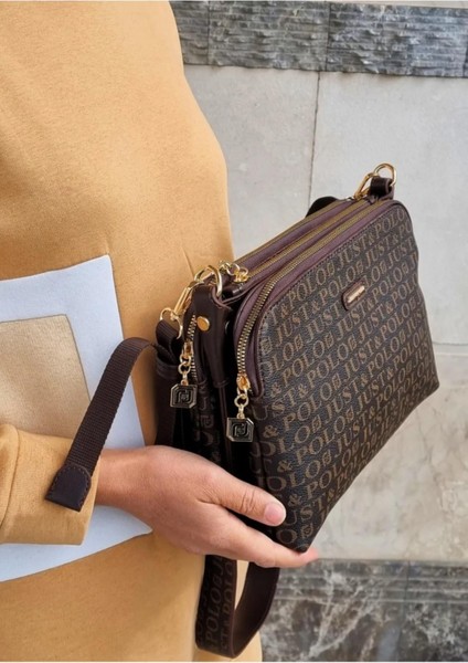 2044 5 Bölmeli Omuz Çantası Çapraz Postacı Çantası Kadın fiyatları