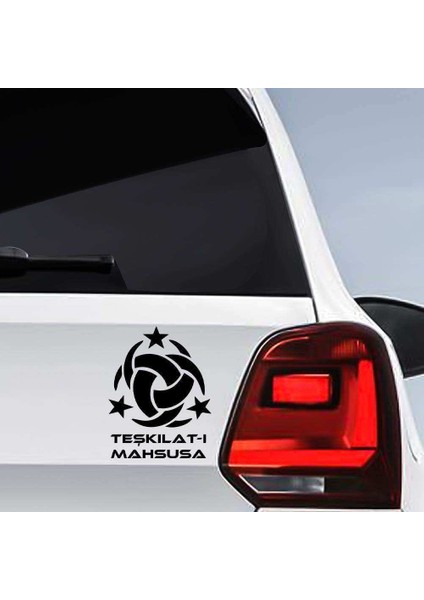 Teşkilat-I Mahsusa Sticker, Araba, Etiket, Aksesuar, Tuning, Modifiye, Arma