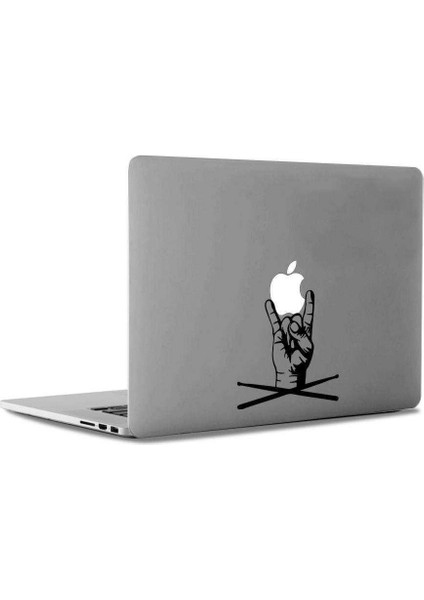 Batery Çubukları, Heavy Metal Mac Book Laptop Sticker, Etiket, Çıkartma