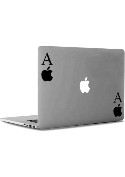 Iskambil Kartı As - A Mac Book Laptop Sticker, Etiket, Çıkartma