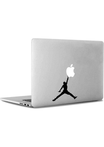 Basketçi Sporcu Mac Book Laptop Sticker, Etiket, Çıkartma