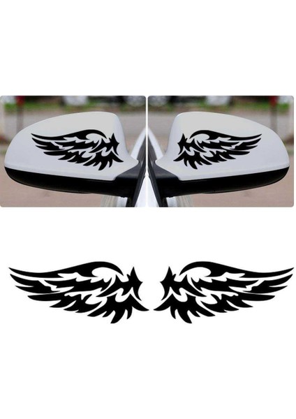 Melek Kanatları Dikiz Ayna Sticker, Araba, Oto, Etiket, Tuning, Aksesuar, Modifiye, Arma,