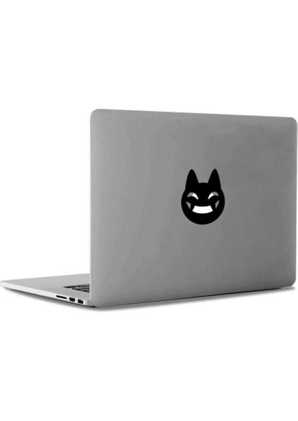 Alice Harikalar Diyarı Sırıtan Kedi Mac Book Laptop Sticker, Etiket, Çıkartma