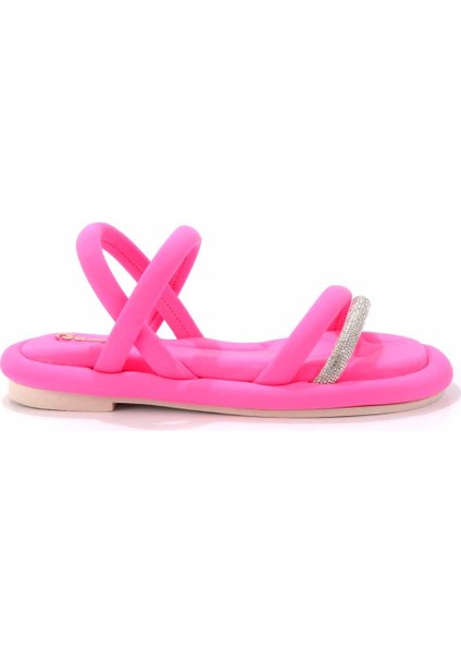 Fuşya Saten Kadın Sandalet K05362028038 fiyatları