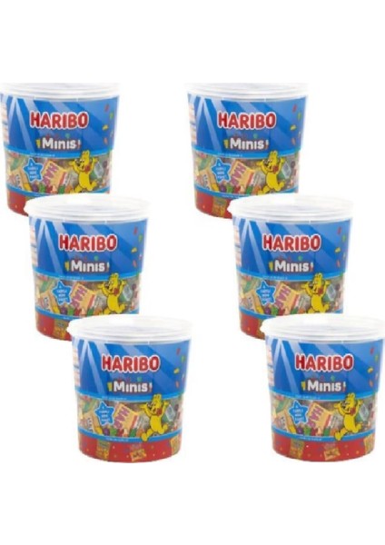 Haribo Minis 10 gr x 100 x 6 Adet