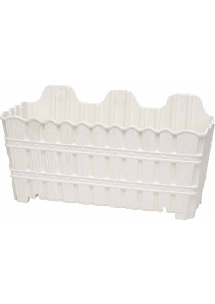 Dikdötgen Çiçek Saksısı 30 cm - 5 Lt