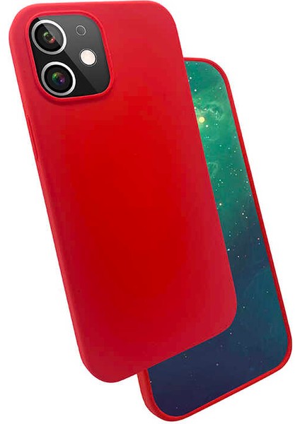 Apple iPhone 12 Mini Renkli Ultra Ince Silikon Kılıf