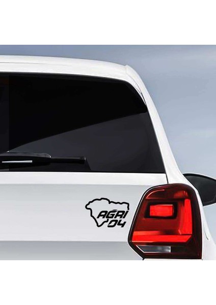 Ili 04 Plaka Kodu Memleket, Yarış Pisti Sticker - Oto Araba Etiket, Aksesuar, Tuning