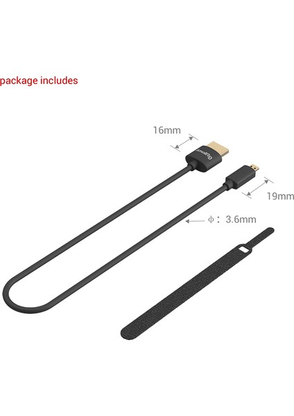 3041 55cm Ultra Slim 4K HDMI KablosuC - A modelleri