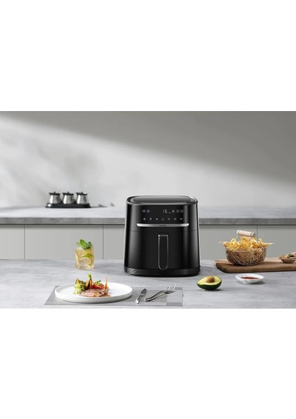 Air Fryer 6l Siyah- Türkiye Garantili Xiaomi Air Fryer 6l