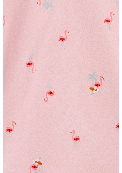 Küçük Kız Çocuk Kısa Kollu Elbise Pembe modelleri