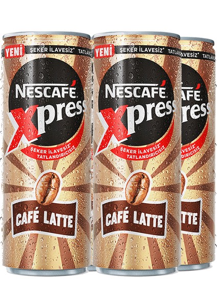 Xpress Cafe Latte 4X250 ml