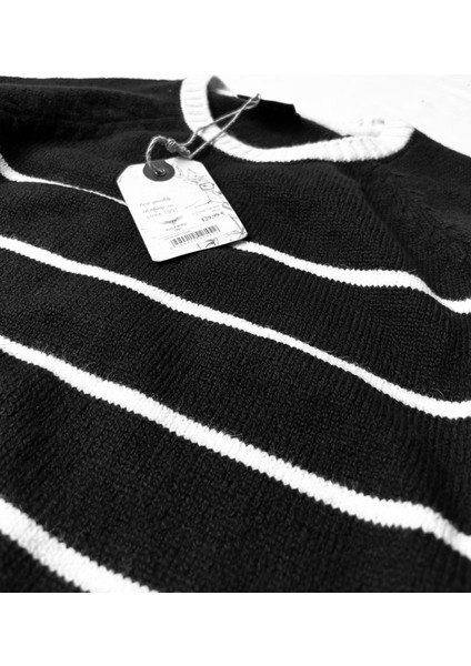 Luxry Bisiklet Yaka Yün Erkek Kazak--siya Çizgi-- fiyatları