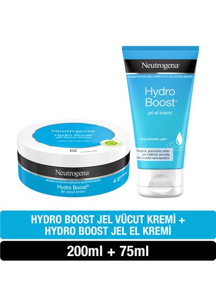 Hydro Boost Kavanoz Krem 200 ml + Hydro Boost El Kremi 75 ml