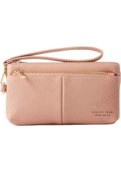 Moda Kadın Cüzdan Çok Fonksiyonlu Debriyaj Basit Cüzdan Uzun Bölüm Kadın (Yurt Dışından)