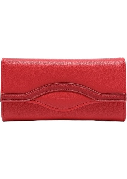 Cüzdan Kadın Basit Kadın Uzun Cüzdan Büyük Kapasiteli Debriyaj Çanta (Yurt Dışından)