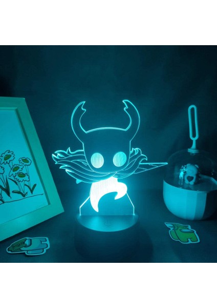 Içi Boş Şövalye Oyunu 3D Lambaları Özelleştir LED Rgb Neon Ebeveyn (Yurt Dışından)