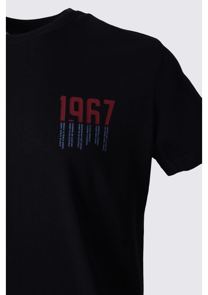 Trabzonspor Tshirt Bisiklet Yaka Sol Göğüs 1967 Baskılı