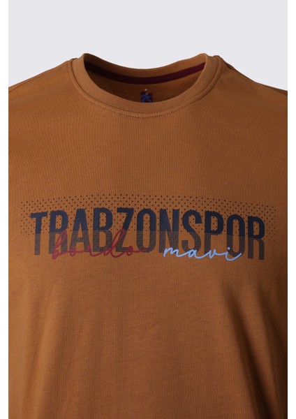 Trabzonspor Tshirt Bisiklet Yaka Trabzonspor Baskılı