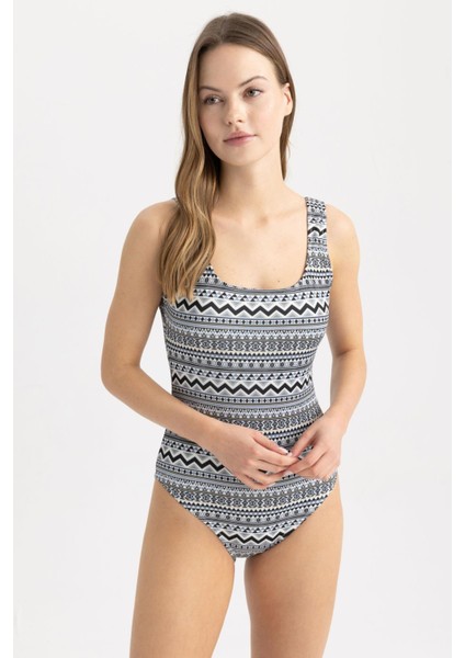 Fall in Love Regular Fit Desenli Mayo A1515AX23SM