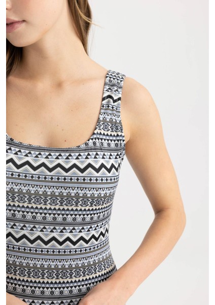 Fall in Love Regular Fit Desenli Mayo A1515AX23SM fırsatları