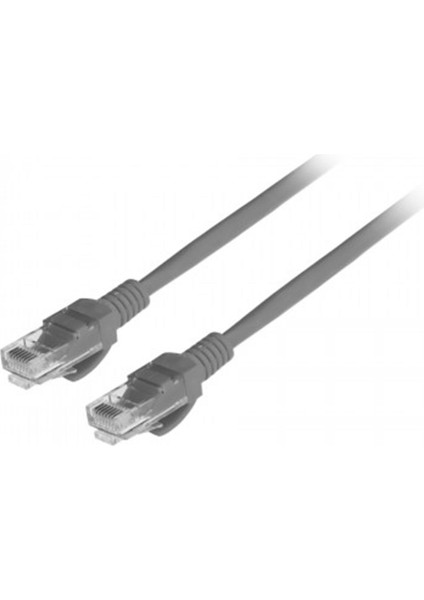 Frısby FA-C6720G Cat6 Patch Kablo Gri 30CM