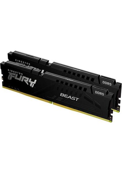 32 GB Ddr5 6000 Kıngston Fury Beast CL40 KF560C40BBK2/32 Dt