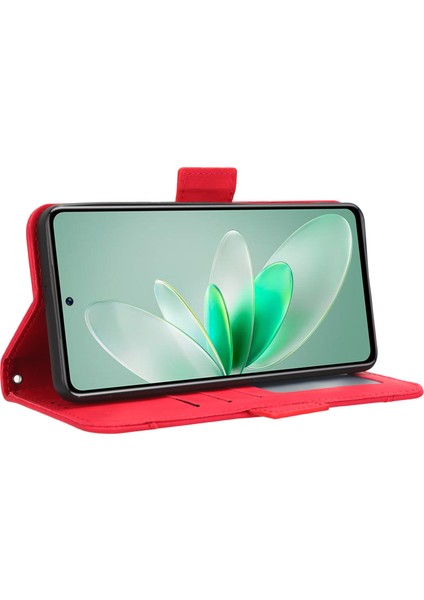 Vivo V27E 5g / S16E 5g Pu Deri Cüzdan Kılıfı Çoklu Kart Yuvası Stand Telefon Kapağı (Yurt Dışından) fırsatları