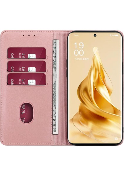 Oppo X6 Pro Telefon Kılıfı Pu Deri+Tpu Cüzdan Stand Buzağı Dokusu Manyetik Kapak Kapağı (Yurt Dışından)