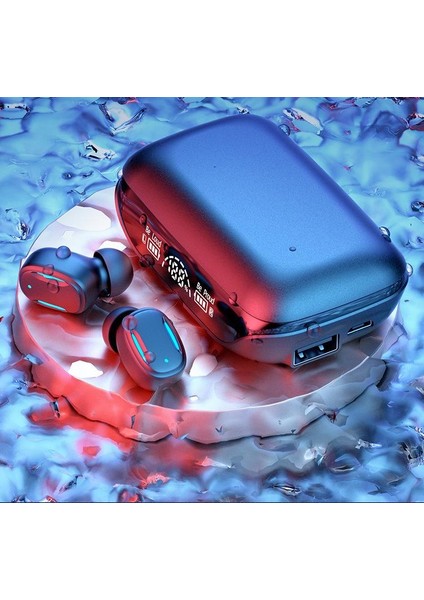 Tws Dijital Ekran Kablosuz Bluetooth Kulaklıklar Havalı Kulak Içi Kulaklıklar (Yurt Dışından)