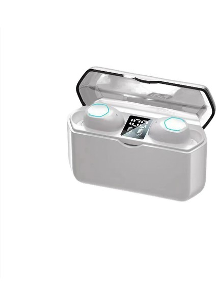 Dijital Ekran Yüksek Değerli Kablosuz Bluetooth Kulaklık Kulak Içi Kulaklık Spor Oyun Oyunu Mini Kulaklık (Yurt Dışından)