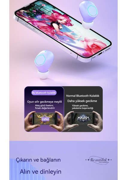 Yüksek Değerli Gerçek Kablosuz Bluetooth Kulaklık Kulak Içi Kulaklık Gürültü Önleyici Mini Spor Müzik Kulaklığı (Yurt Dışından) indirimleri