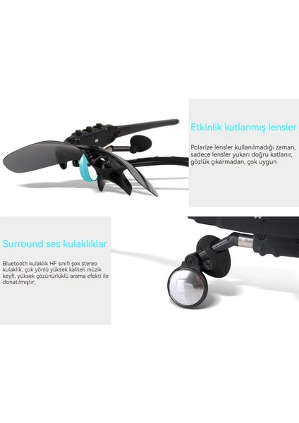 Yüksek Değerli Bluetooth Göz Kulaklık Kablosuz Bluetooth Kulak Içi Kulaklık (Yurt Dışından)