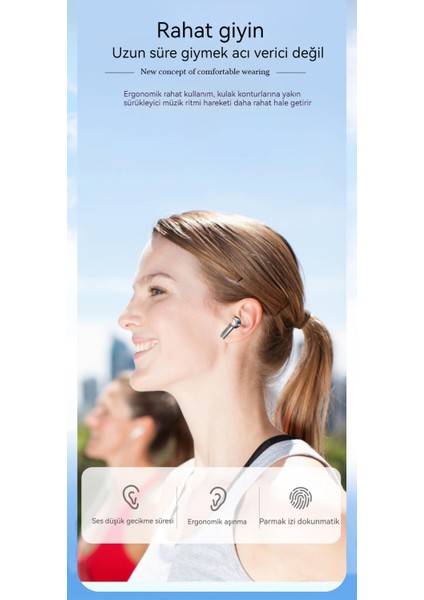 Su Geçirmez Bluetooth Kulaklık Gürültü Önleyici Bluetooth Kulaklık Kablosuz Bluetooth Kulaklık Dokunmatik Kulaklık (Yurt Dışından) fiyatları