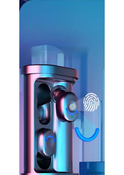 Tws Dijital Ekran Kablosuz Bluetooth Kulaklıklar Havalı Kulak Içi Kulaklıklar (Yurt Dışından)