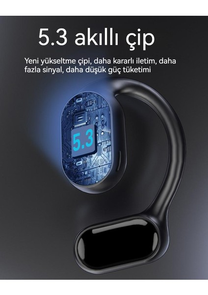Havalı Kablosuz Bluetooth Kulaklıklar Suya Dayanıklı Kulak Içi Kulaklıklar (Yurt Dışından)