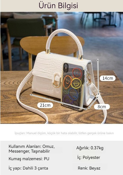 Moda Çanta Çok Yönlü Messenger Çanta Tekli Baget Çanta (Yurt Dışından) indirimleri