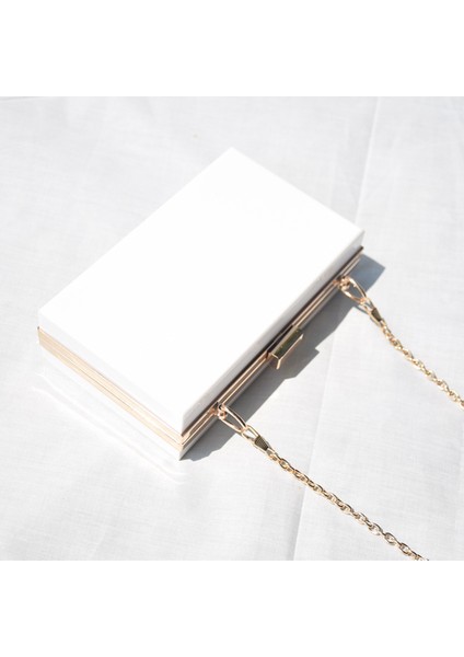 Yüksek Değerli Çanta Askılı Çanta Omuz Küçük Kare Çanta Akşam Yemeği Zincir Çanta (Yurt Dışından)