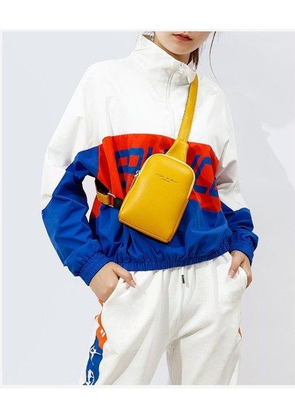 Moda Trendi Spor Kadın Messenger Çanta Kişilik Göğüs Çantası (Yurt Dışından) fiyatları