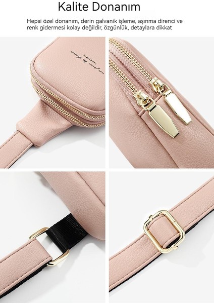 Moda Trendi Spor Kadın Messenger Çanta Kişilik Göğüs Çantası (Yurt Dışından) fırsatları