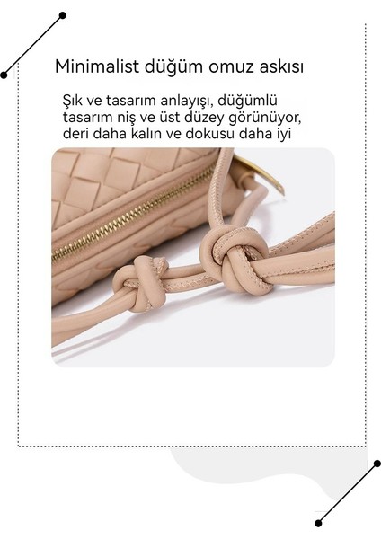 Zethus Dokuma Çapraz Çanta Niş Tasarım Omuz Çantası El Çantası (Yurt Dışından) indirimleri