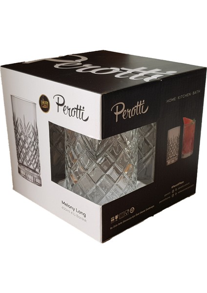 Melony 4 Adet Büyük 4 Adet Küçük Kristal Cam Bardak Takımı modelleri